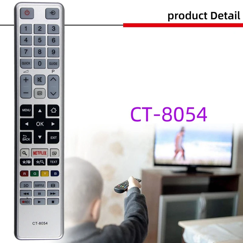 CT-8054 telecomando sostituito Controller per TOSHIBA TV CT8054 55 s3653db