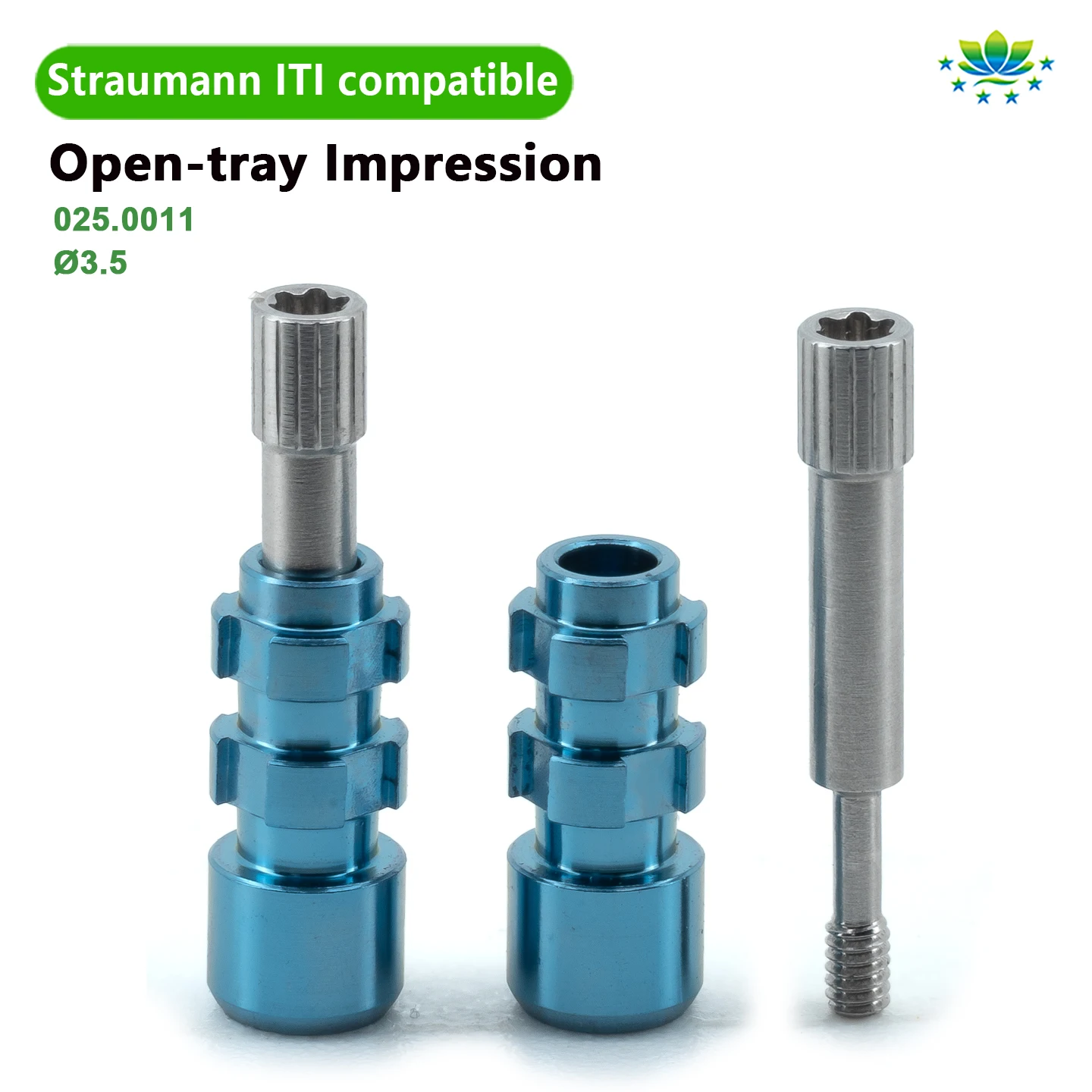 Straumann Compatible Multi Unit Open Tray Transfer Coping Stainless Steel Impression Component Prosthetic Lab OEM Factory Direct