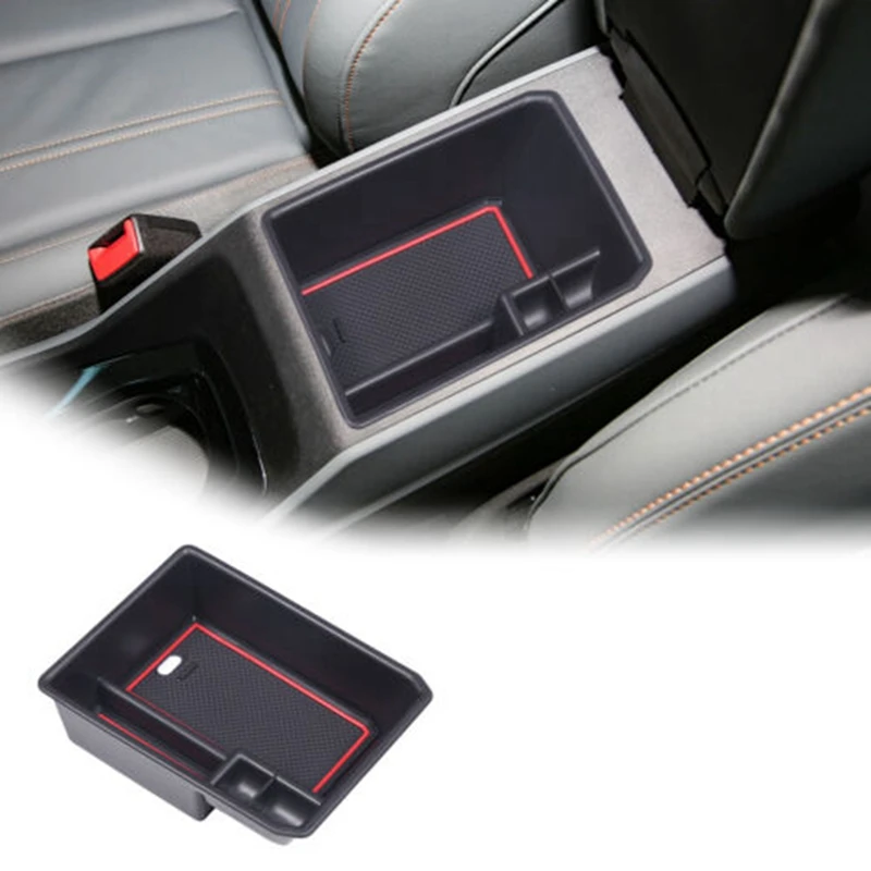 Car Central Console Armrest Box Car Storage Box Interior Organizer Accessories For  Q4 E-Tron 2022