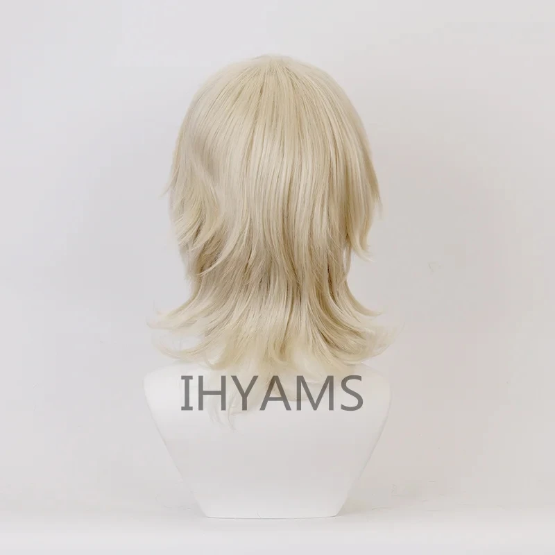 SARAZANMAI Niiboshi Reo شعر مستعار قصير مقاوم للحرارة الاصطناعية الشعر تأثيري حلي الباروكات + غطاء شعر مستعار #4