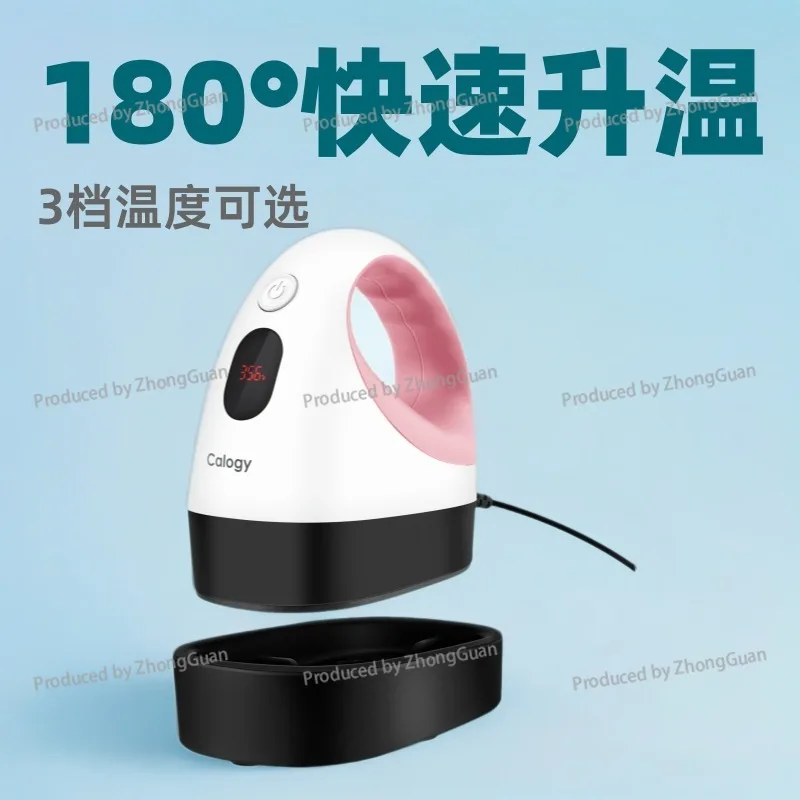 With LED mini hot press, heat transfer machine, heat transfer machine, 3-speed 180 ° rapid heating temperature maintenance