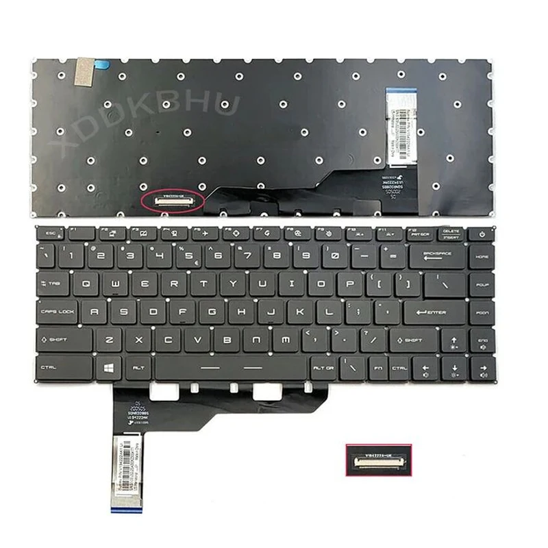 

Клавиатура для ноутбука с RGB-подсветкой для MSI GE66 GP66 Raider 10SGS 10SGS 10UG 10UE 11UH 11UG GS66 Stealth 10SD 10SE