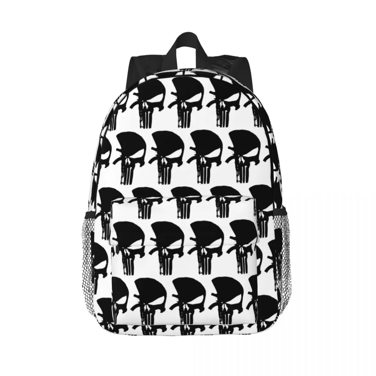 

Skeleton Skull Heavy Metal Punishers Backpack Hot Sale Daypack Boys Girls BookBag Shoulder Bags for Men Women Kids School Bag
