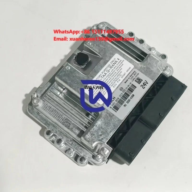 ECU ECM Controller 0281020255 32G87-41030 D04FR-029138 for Kobelco SK130-8 SK140-8 Excavator Construction Machinery Parts