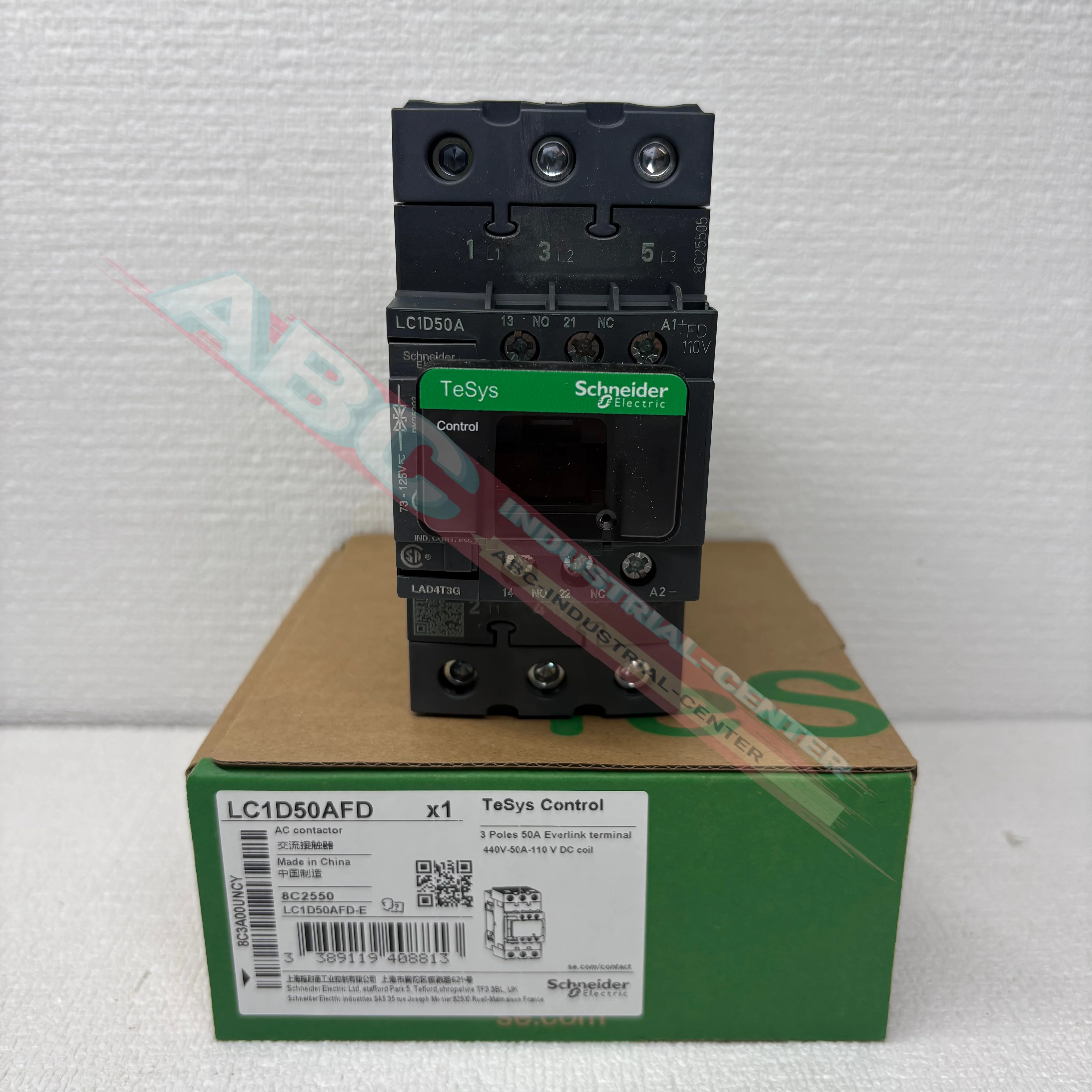 

Контактор переменного тока LC1D50AFD, абсолютно новый