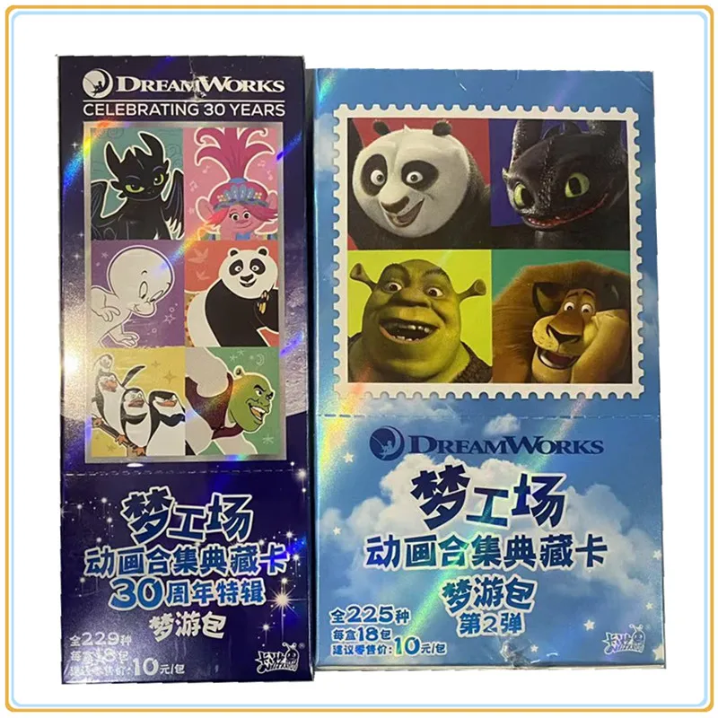 

KAYOU DreamWorks Studios Анимационная коллекционная карта Кунг-фу Панда Как приручить дракона Пингвины Мадагаскара Карты Игрушка