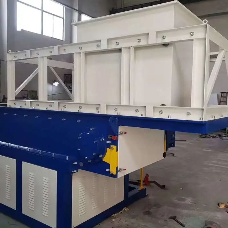 Double Axis Single Axis Metal Shredder Chassis Oil Drum Crusher Waste Plastic Garbage Industrial Crusher