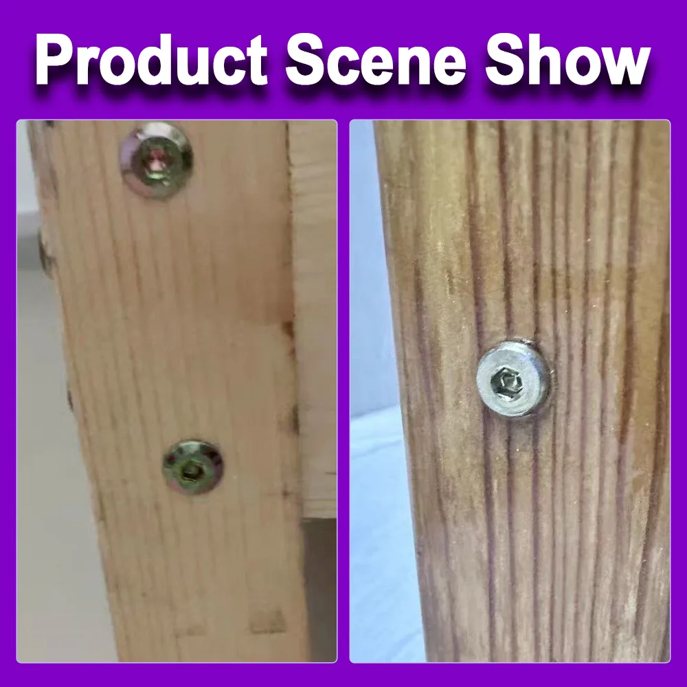 Болт с шестигранным отверстием для мебели M6 M8