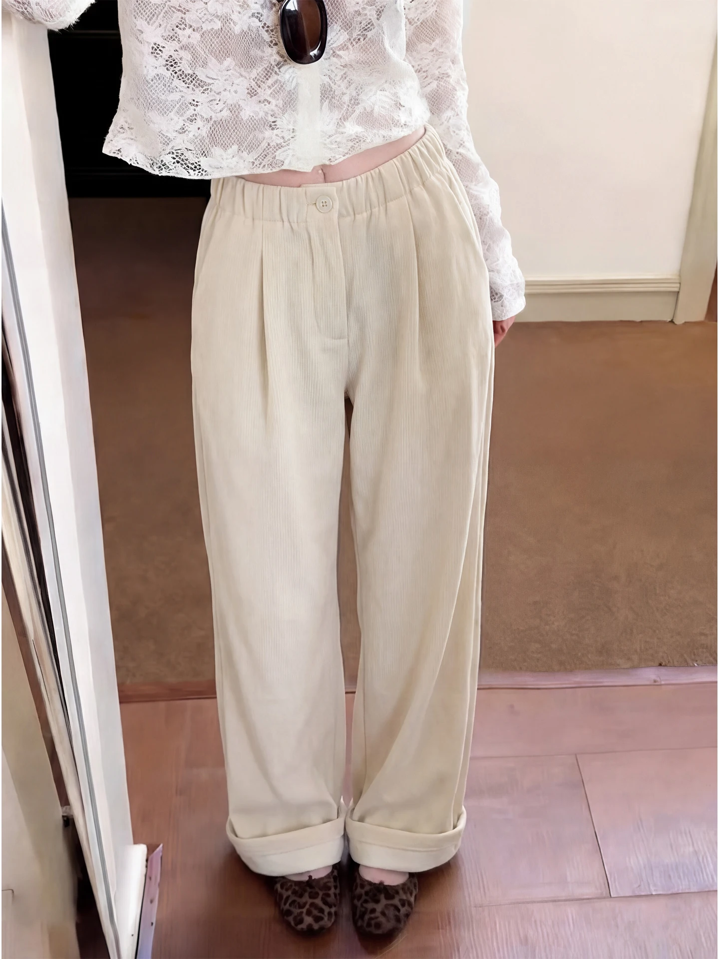 Ladies Soft Dra Wid…