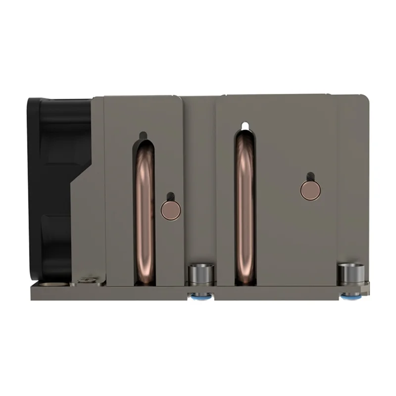 ABMF-LGA3647-2U-R83 Кулер 240 Вт для Lga 3647 Радиатор узкого типа 2U Радиатор 4 тепловых трубки Вентилятор охлаждения с боковым выдувом