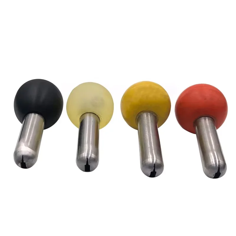 4pcs 2026 new Anti Slip Spherical Rubber Handle For Jewelry Engraving Tools With Ergonomic Grip And Metal Carving Compatibility