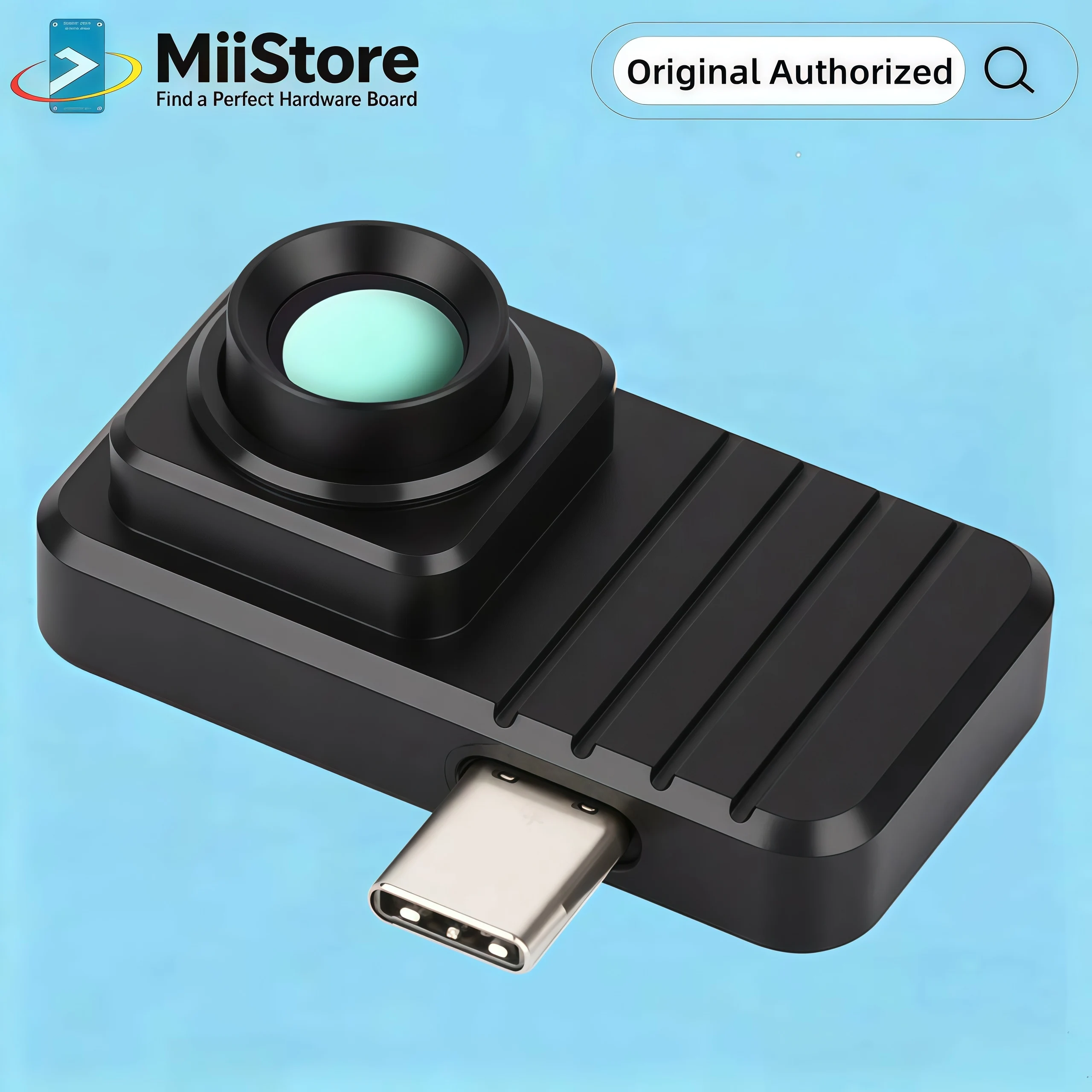 Waveshare Smartphone IR Thermal Imaging Camera (C), Type-C Port, Plug and Play, 160x120 Pixels Options for 45°/88° FOV