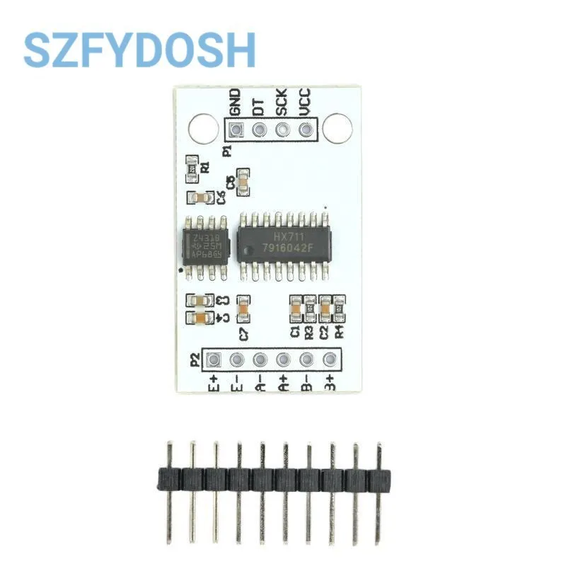 HX711 24-bit ADC Module On-board TL431 External Reference Voltage Dual-channel Load Cell 24Bit