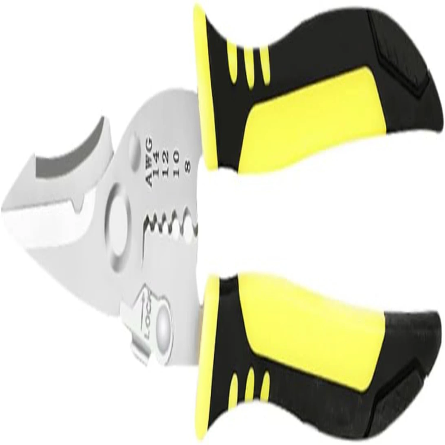 

Durable Heavy Duty Electrician Wire Stripper Pliers Nipper Cutter Crimping Tool with Triple Terminal, Cable Cutting Scissors for