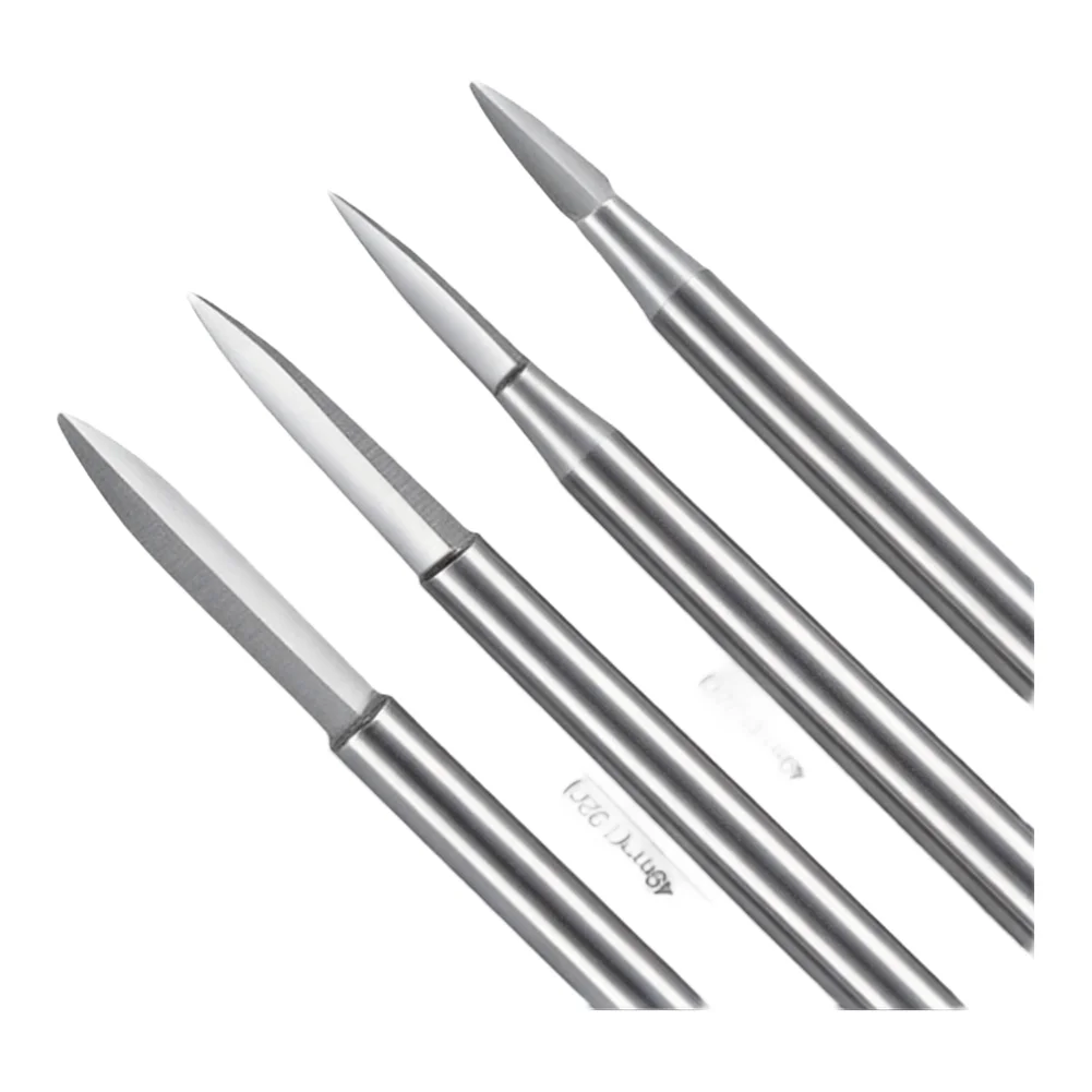 6pcs Wood Carving Drill Bits Grinding Tool For Rotary Tool Engraving Drill Accessories For Drawing Lines Wood Carving Lettering