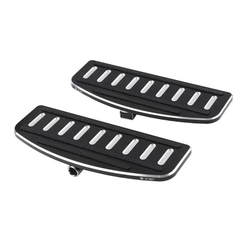 Motorcycle Acsessories Rider Footboard Inserts For Harley Touring Electra Road Glide 1986-up Trike FLD FLHT FLSTF FLD FL Softail