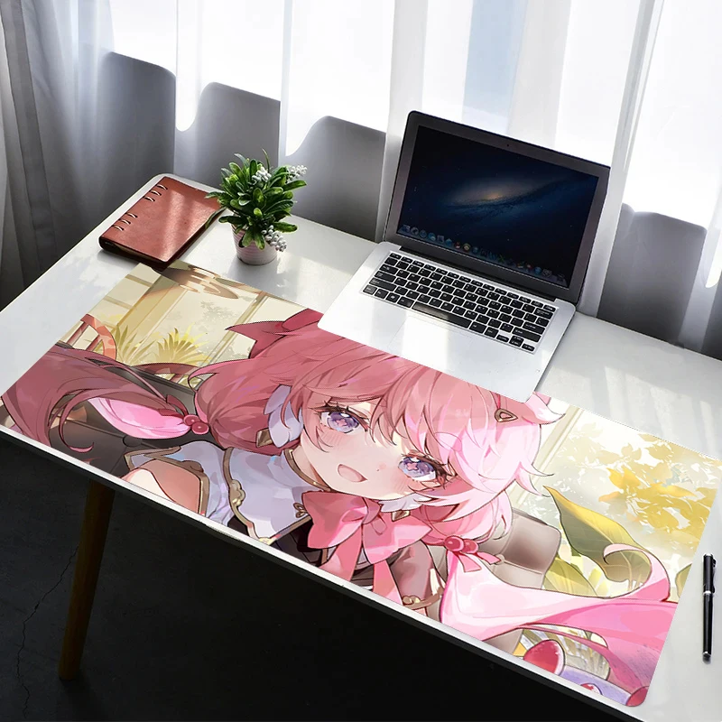 

Mouse Pad Laptop Non Slip Extended Desktop Mouse Mat PC Anime Keyboard Pad W-wuthering Waves Encore Gaming Accessories Mousepad