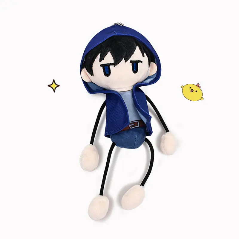 Daomu Biji (The Lost Tomb) Fan-Made Plush Keychains  Zhang Qiling & Wu Xie Cotton Stuffed Doll Charms Pendant Gift