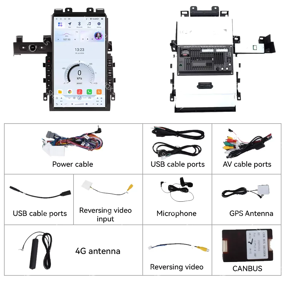 

13.6 Android14 Radio For Nissan GT-R GTR Skyline 2009-2016 Car GPS Navigation Auto Stereo LED Head Unit Multimedia Player