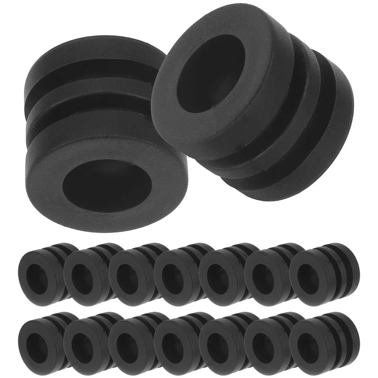 

16Pcs Foosball Bumper Replacement Table Football Accessories Heavy Duty Plastic Bumpers for Foosball Table Parts Universal Fit