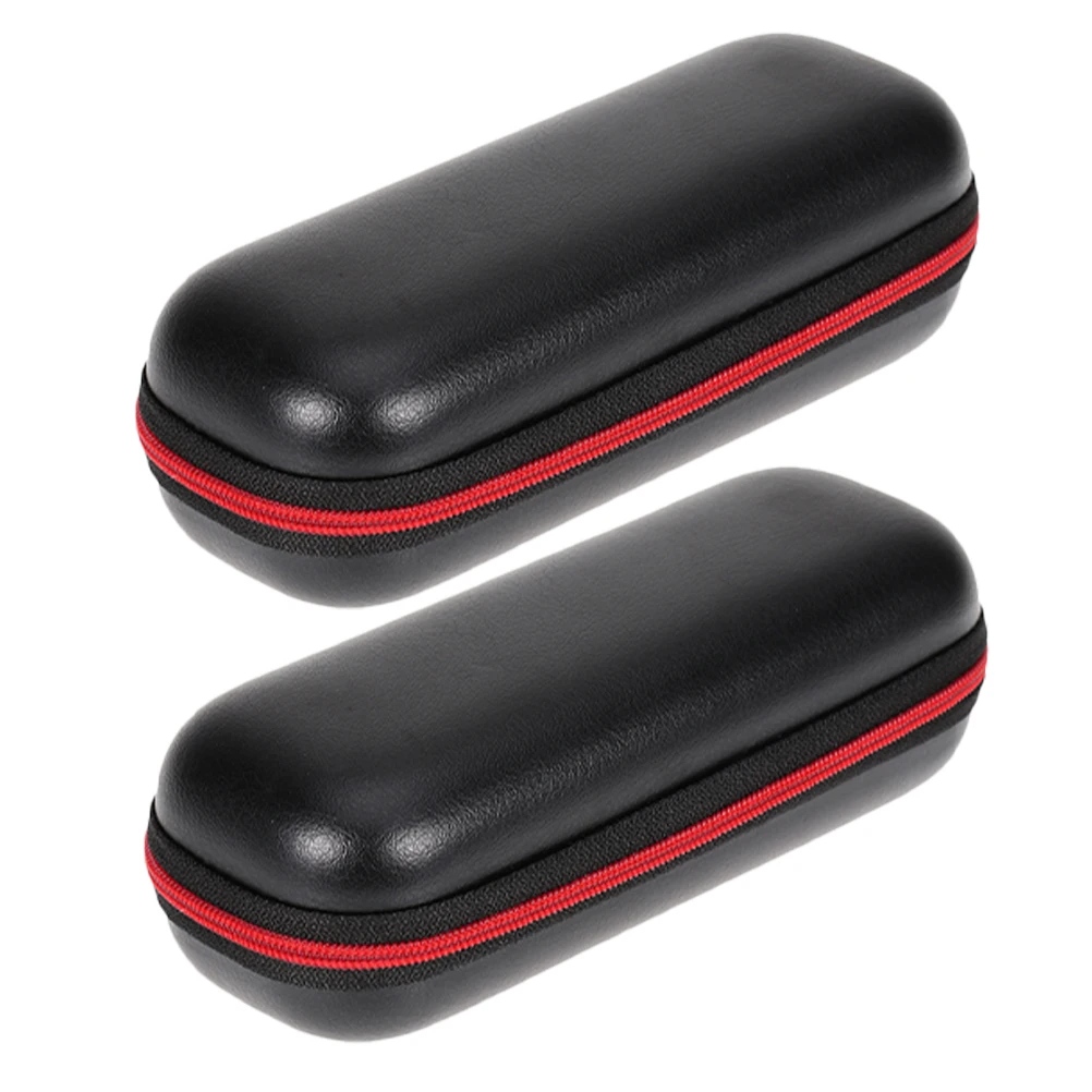 

2pcs Waterproof Watch Storage Box for Men Travel Organizer Lightweight Business Style Scratch Resistant Portable Watch Box Case