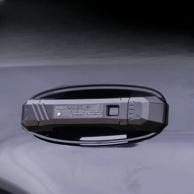 OGMOuter Handle Cover Mecha Model, Special Modified Door Handle Scratch-proof Protection Decorative Accessories