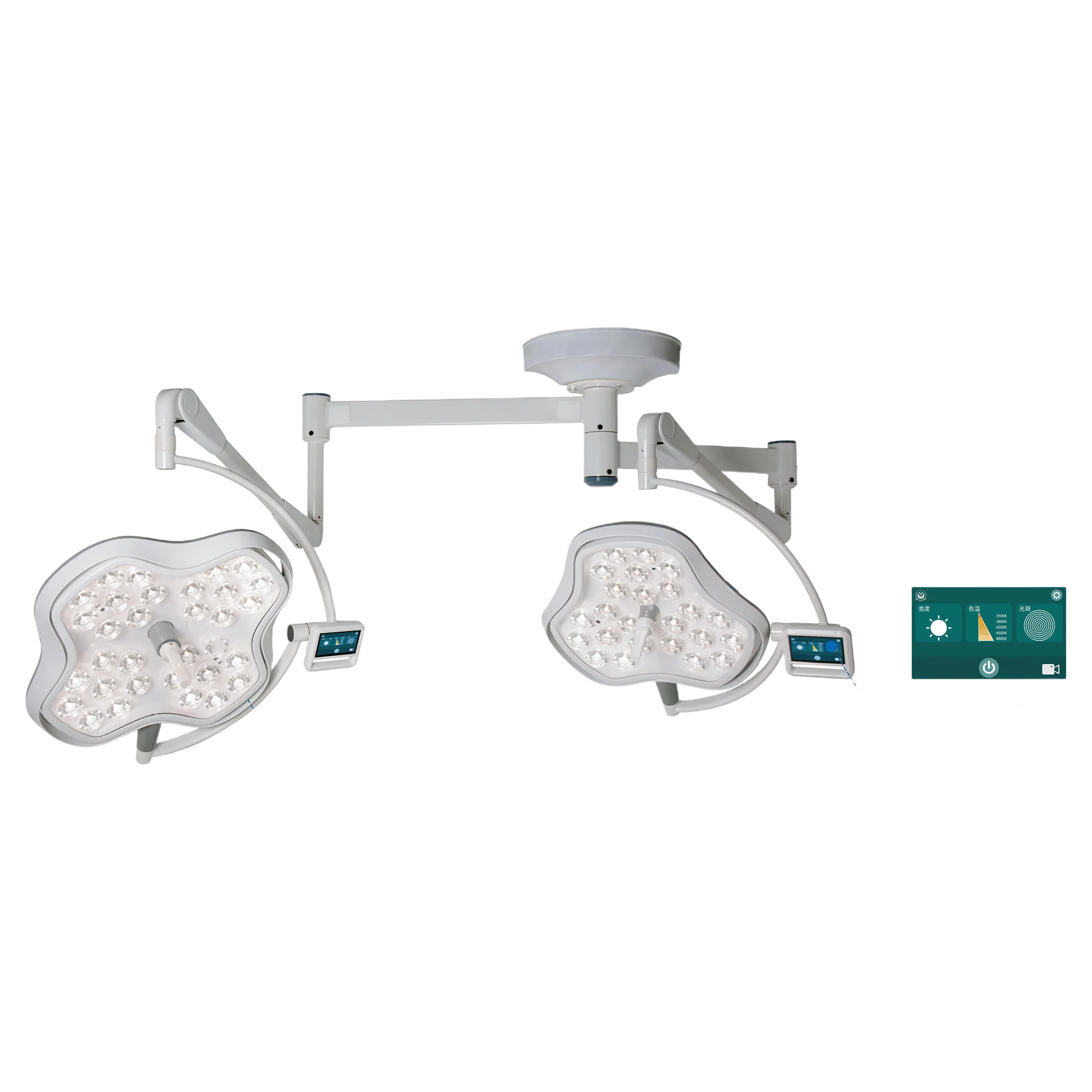 2026 New LED Integral Shadowless Operation Lamp Adjustable Illumination Theatre Lamp ZL7050