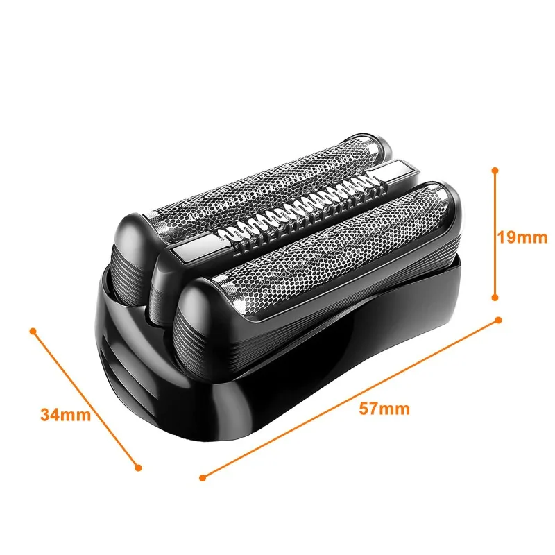 21B Series 3 Electric Shaver Replacement Heads Compatible with For Braun Electric Shavers for 3040s,3080s-4,370cc,3070cc,3000s