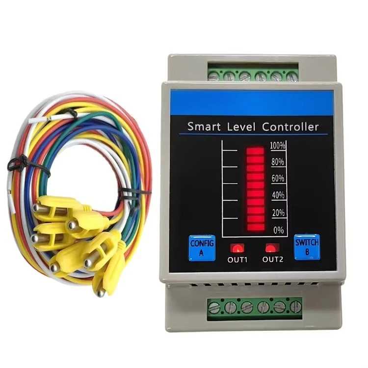 New Tuya Tank Water Level Sensor Controller Monitor KONLEN WIFI Smart Life Leakage Protection Flood Leak Alarm Detector