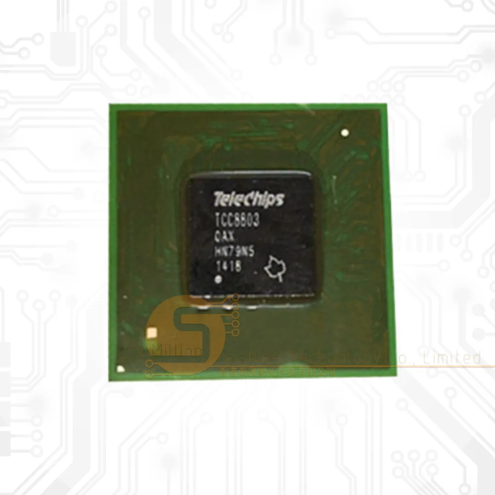 100% New TCC8803 TCC8803-0AX TCC8803-OAX BGA Multimedia Application Processor Chip Original for Android Tablet MID PCB Repair