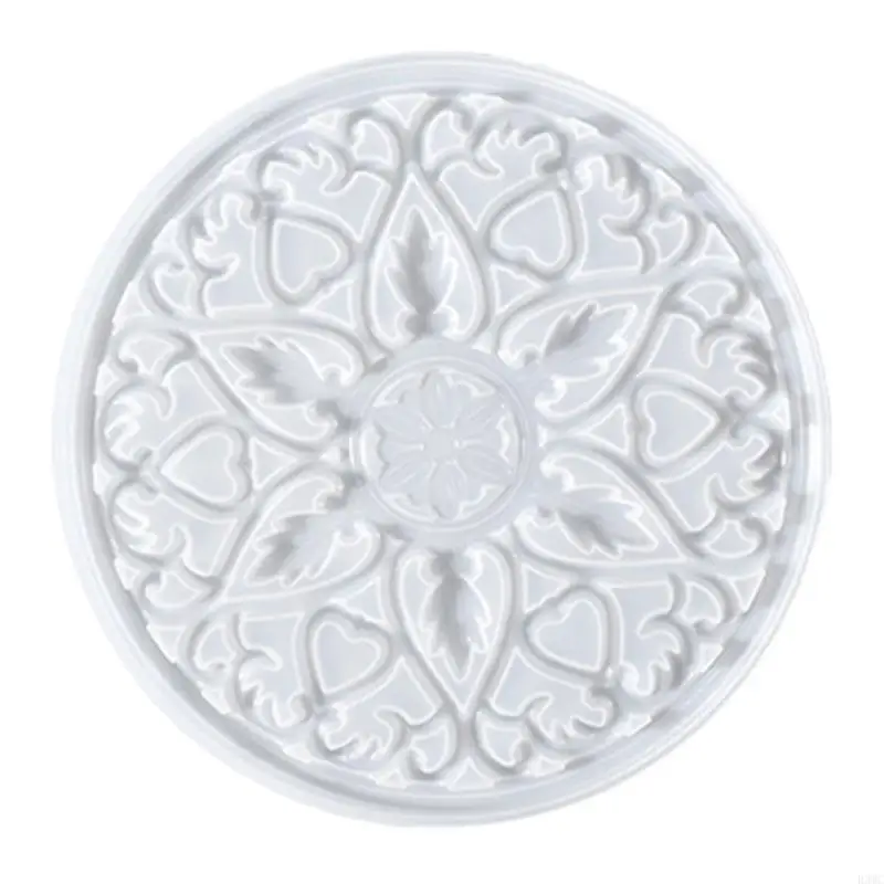 

R3MC DIY Jewelry Decorative Epoxy Silicone Mould DIY Arts Craft Cups Mats Mold Handmade Home Decoration Making Tools
