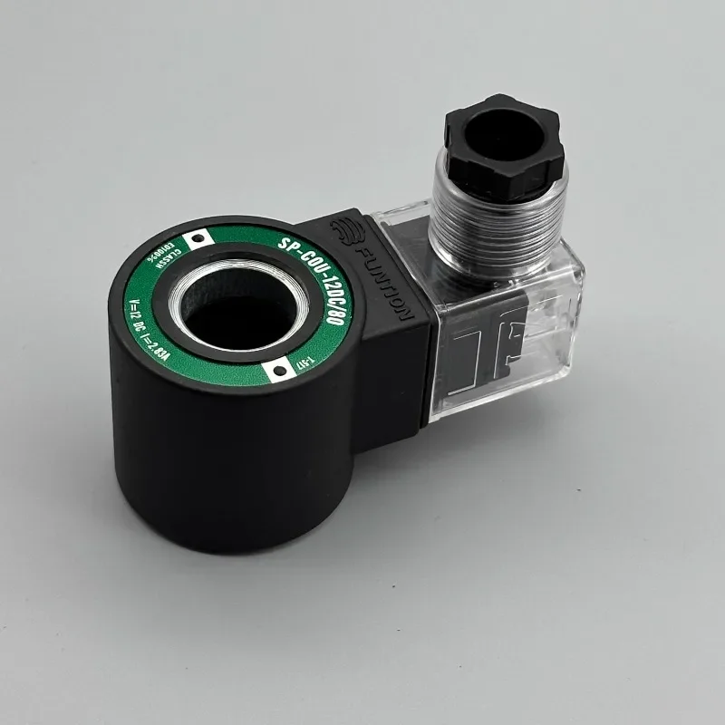 솔레노이드 밸브 코일 Sp-Cou-24dc /80 12dc FUNTION 내경 18mm 높이 39mm