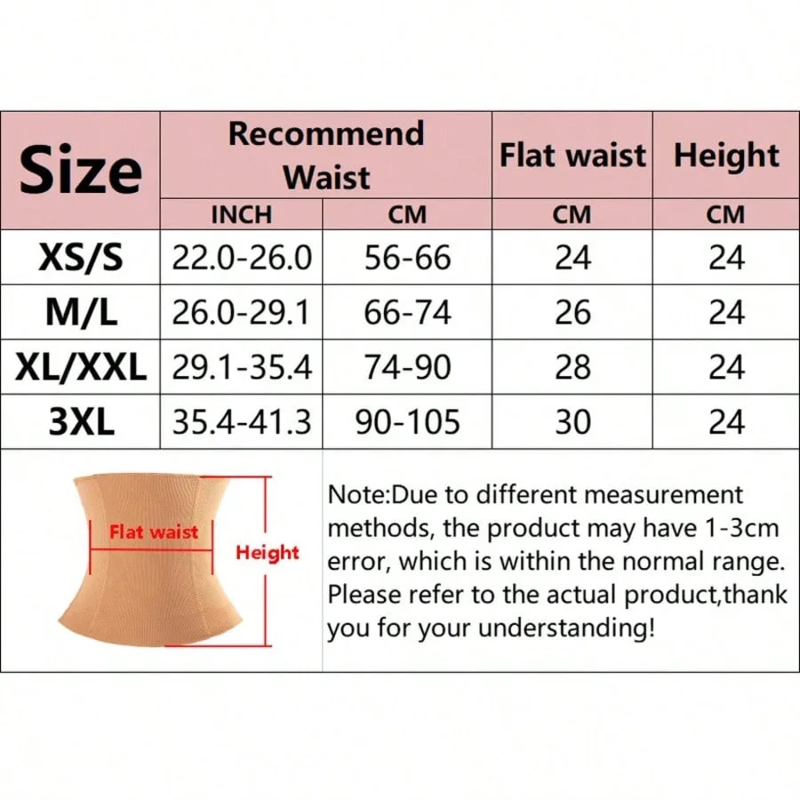 Women's Shapewear Waist Trainer - Breathable Nylon Fabric Abdominal Control Bralette for Fitness And Training Slimming Underwear