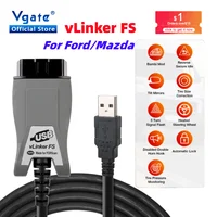 Vgate vLinker FS ELM327 para Ford FORScan HS MS CAN ELM 327 OBD 2 OBD2 herramientas de interfaz de escáner de diagnóstico de coche OBDII para Mazda