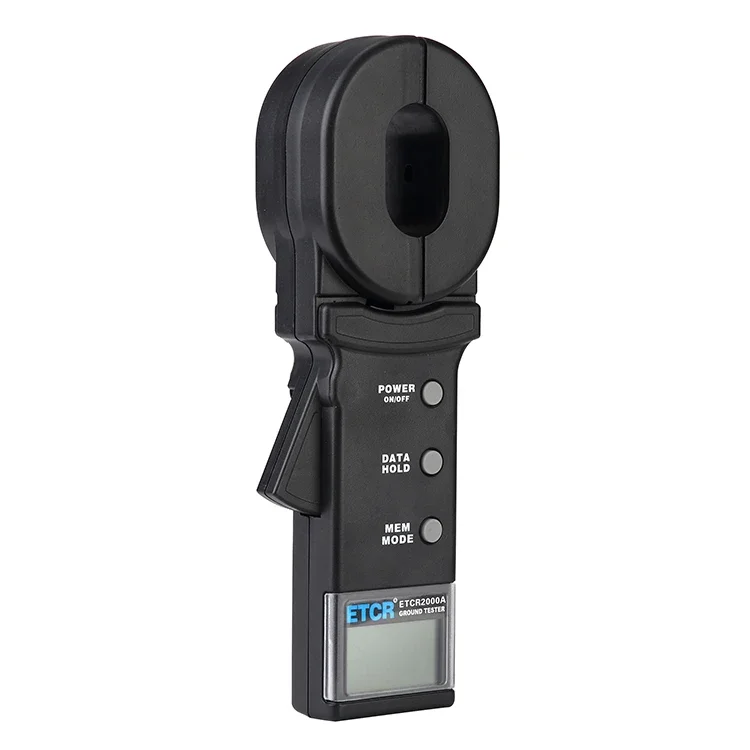VK2000A Digital Only Earth Ground Resistance Clamp Meter 0.010~1000 Range 30A Cu