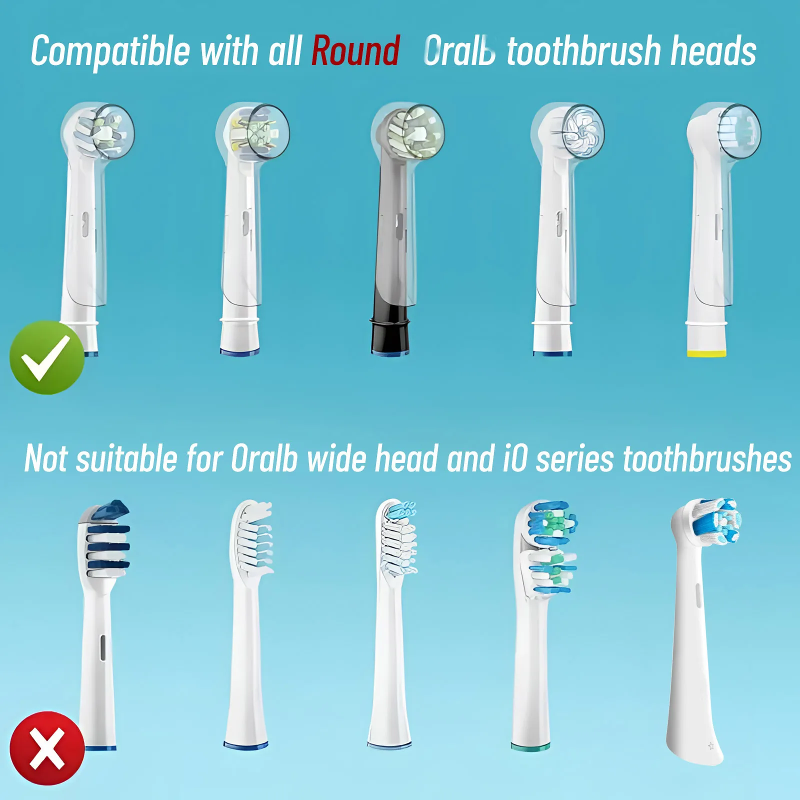 Electric Toothbrush Head Cover Dust Cap Cover Protective Sleeve/Cap Suitable for Braunoral Oral