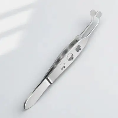 Meibomian Drüse Massage Pinzette Runde Spitze Edelstahl Augenlid Werkzeug Für Stye Remover Geschwollene Auge Tasche Relief Therapeutische