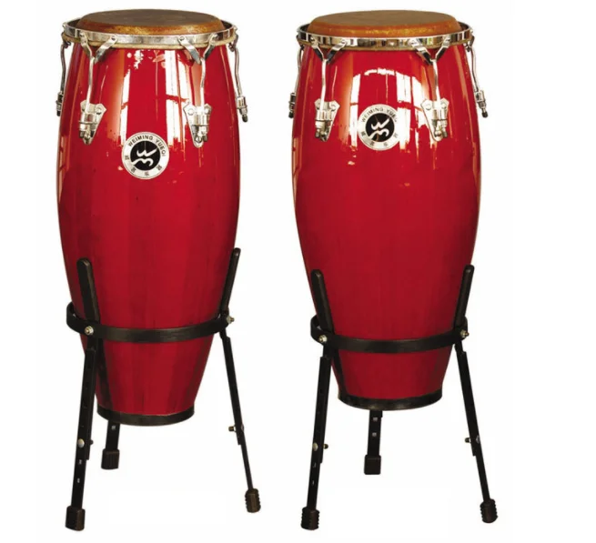 High quality and nice price Choose quality suit for drum lovers materials buffalo hide congas set