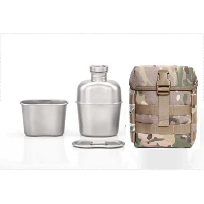 

Molle EDC Сумка на плечо Тактический бинокль для хранения Сумка для выживания Открытый ланч-бокс Подвесная сумка для бутылки с водой