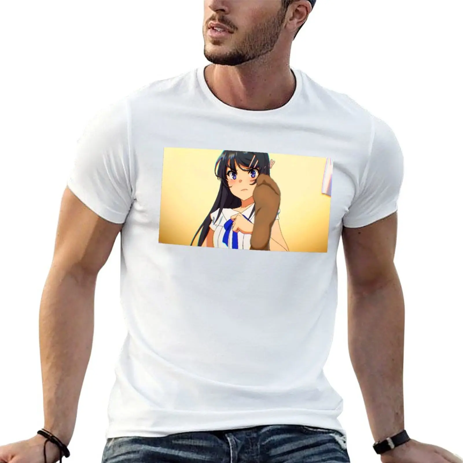 Mai Sakurajima T-Shirt Soft Cotton Print T-Shirt