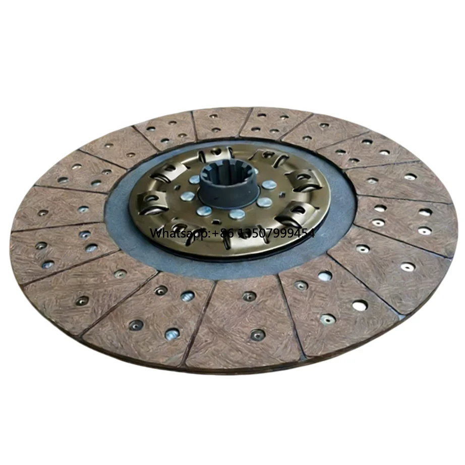 

New DZ1560160012 Three-Stage Steel Clutch Plate for Heavy Truck Retrofit/Upgrade 430 Copper Packet Condition