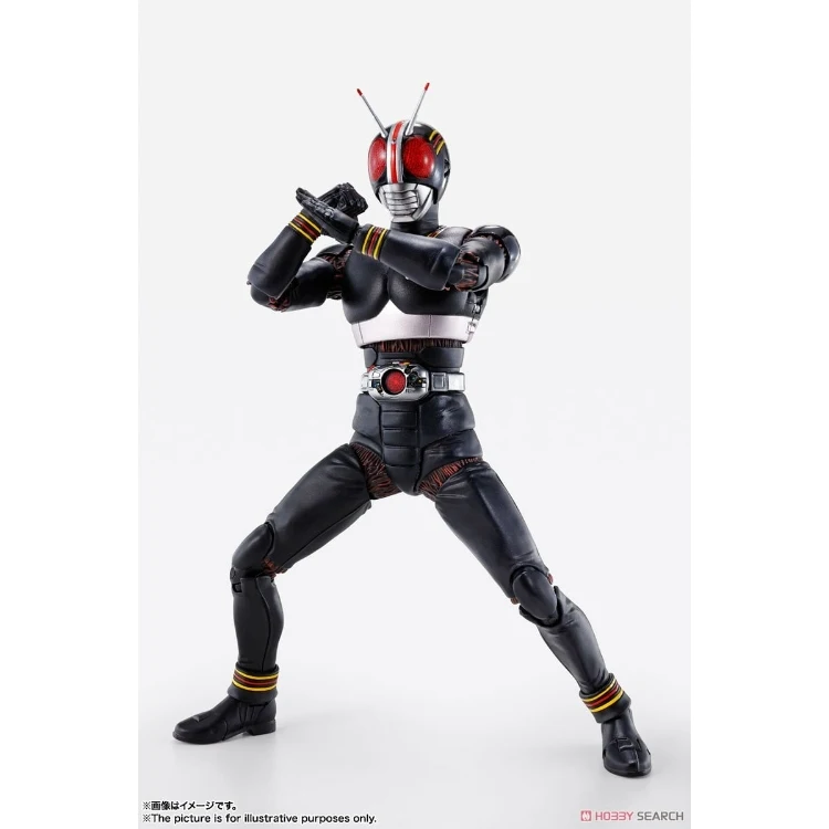 BANDAIS-Black SHF Tokusatsu شخصية أنيمي ، موديل قابل للتحصيل ، راكب مقنع ، هدايا للأطفال ، أصلي ، متوفر