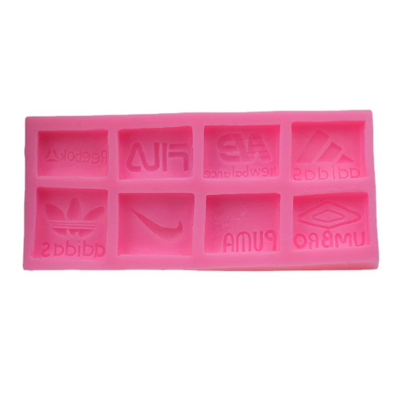 8 Square Flower Cooking Tools Silicone Mold Fondant For Baking Pastry Of Cake Decorating Polymer Clay Resin Candy