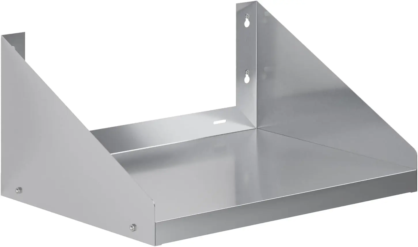 

NSF CertifiedAppliance Shelf Heavy Duty Commercial GradeWall Mount Silver (24" Length x 18" Width)