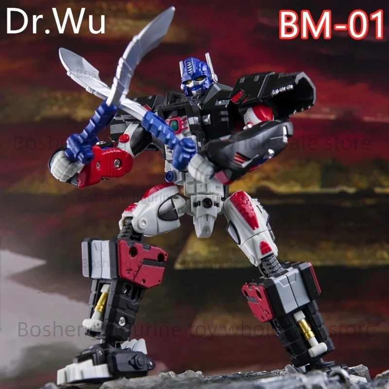 

【Большая скидка】Игрушки-трансформеры Dr.Wu BM-01 BM01 APE OP COMMANDER Beast Wars, мини-фигурка с коробкой