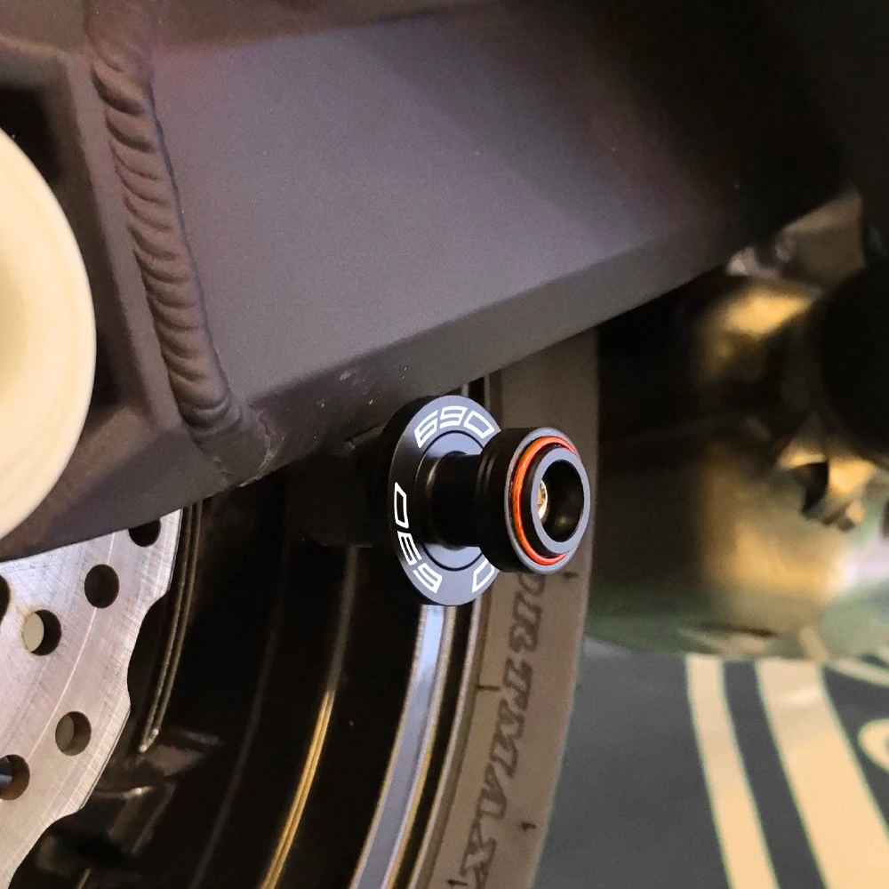 Per KTM 690 SMC Duke 690 DUKE690 690SMC SMC R 2008-2022 2023 2024 Moto Forcellone Bobine Slider Stand Viti Tappi Valvola