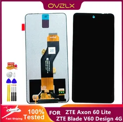 Tested New 6.6'' For ZTE Axon 60 Lite V60 vit  LCD Display Screen Sensor Touch Panel For ZTE Blade V60 Design 4G lcd Display