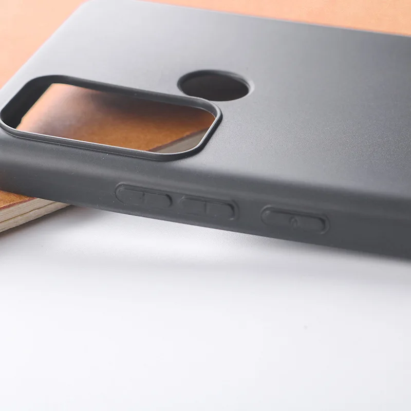 Black Soft Silicone Funda for ZTE Blade A53 Pro Case 6.52 Inch Soft TPU Good Quality Coque For ZTE Blade A53 Pro Cover
