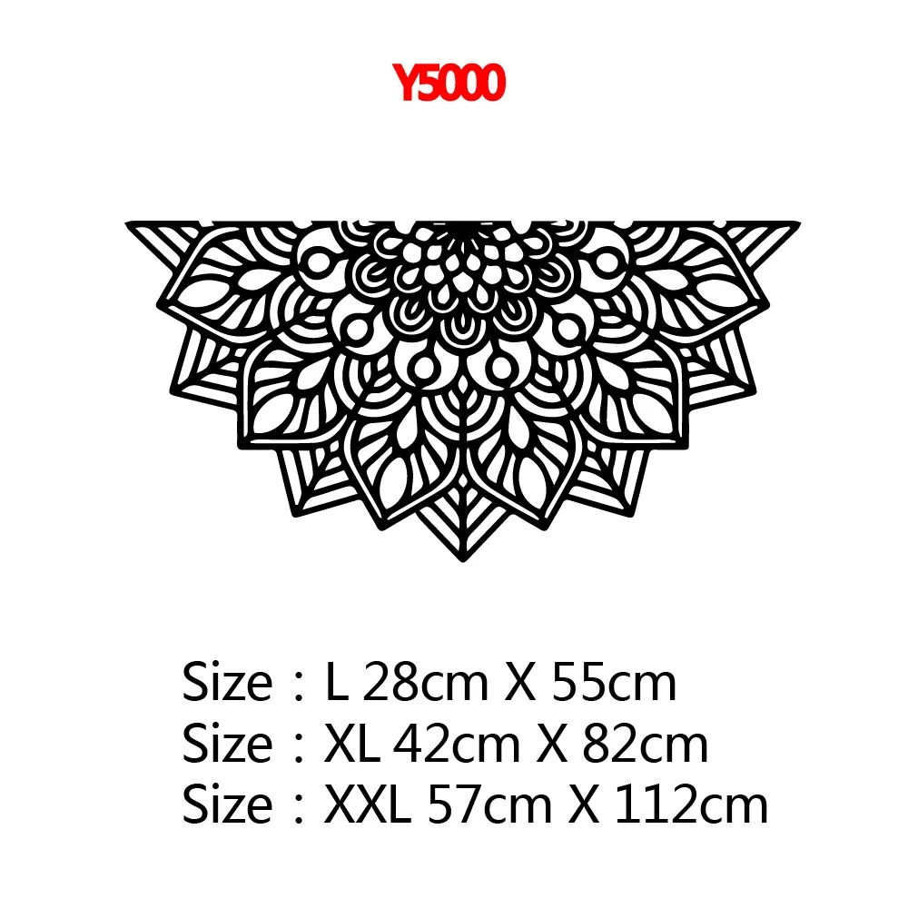 Cute Mandala Car Stickers Funny Vinyl Decals Self Adhesive Emblem for Car Window Door Bumper DIY Car Styling Exterior Decoration view 5