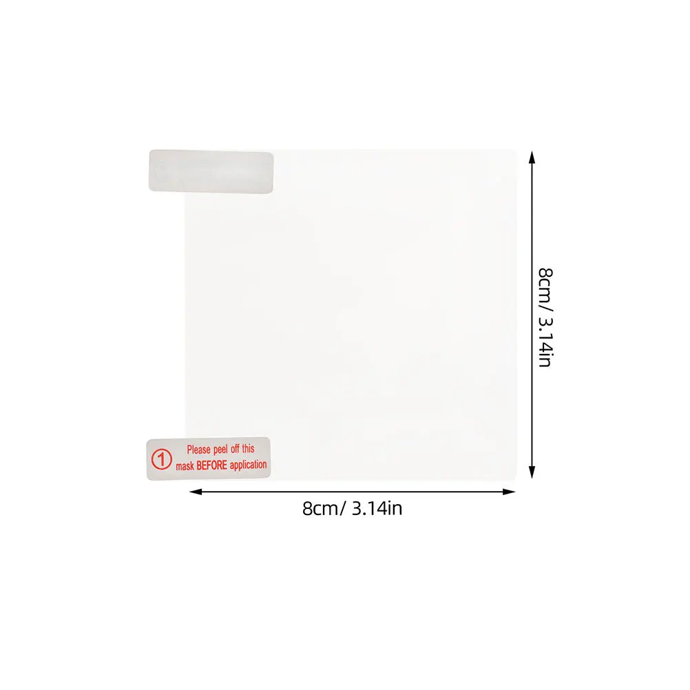 12 قطعة فيلم نافذة التشبث الساكنة واضحة لسيارة داش كام منصات لاصقة شفافة ملصقات الزجاج الأمامي فيلم كهرباء قابلة لإعادة الاستخدام #6